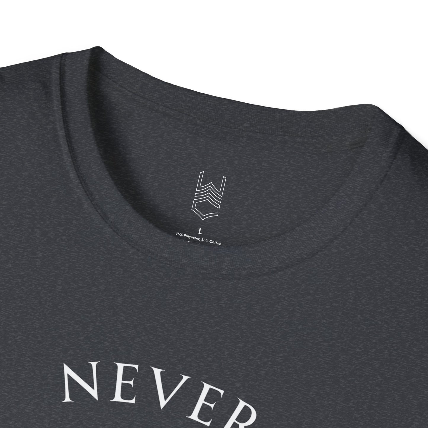 Never Forget Soldiers Cross Unisex Softstyle T-Shirt