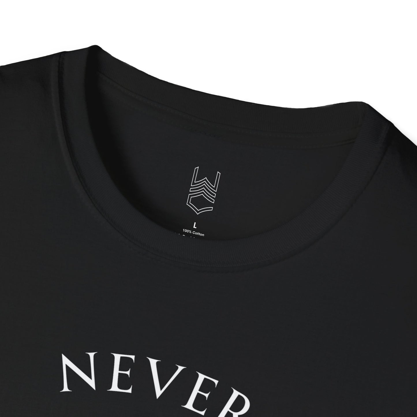 Never Forget Soldiers Cross Unisex Softstyle T-Shirt