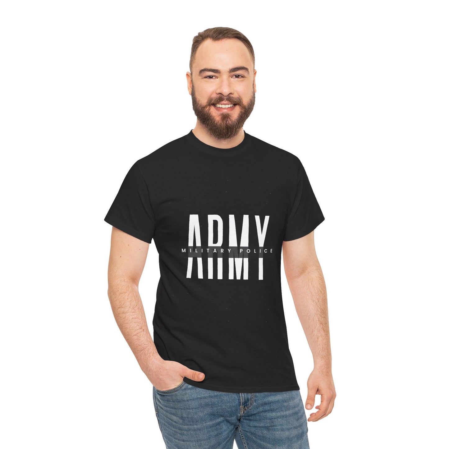 Army Military Police - Heavy Cotton Tee