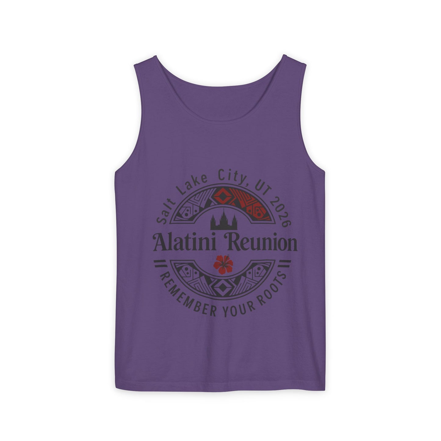 Alatini Reunion Tank Top — Salt Lake City 2026 "Remember Your Roots"