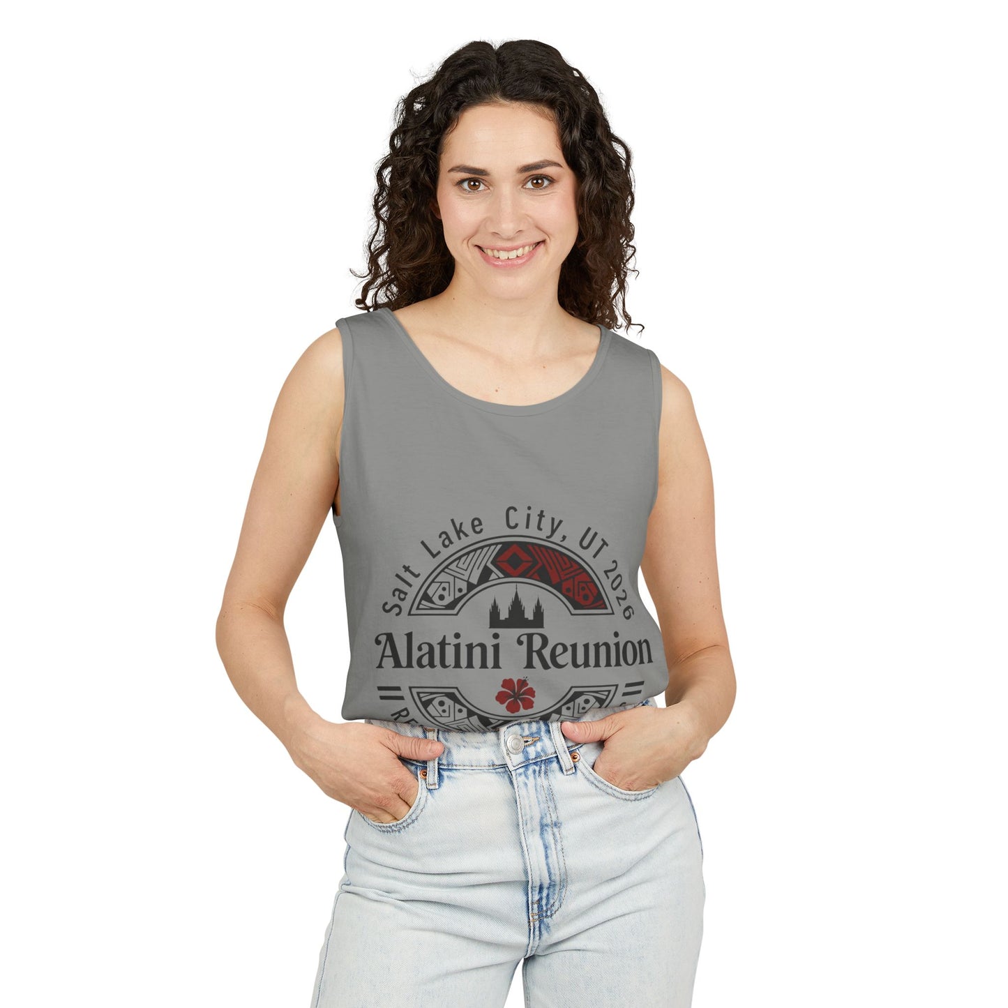 Alatini Reunion Tank Top — Salt Lake City 2026 "Remember Your Roots"