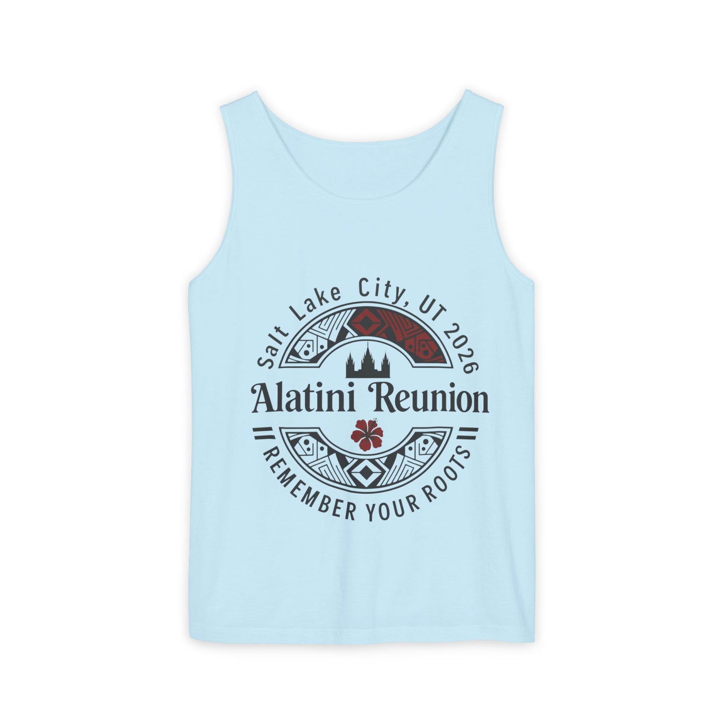 Alatini Reunion Tank Top — Salt Lake City 2026 "Remember Your Roots"