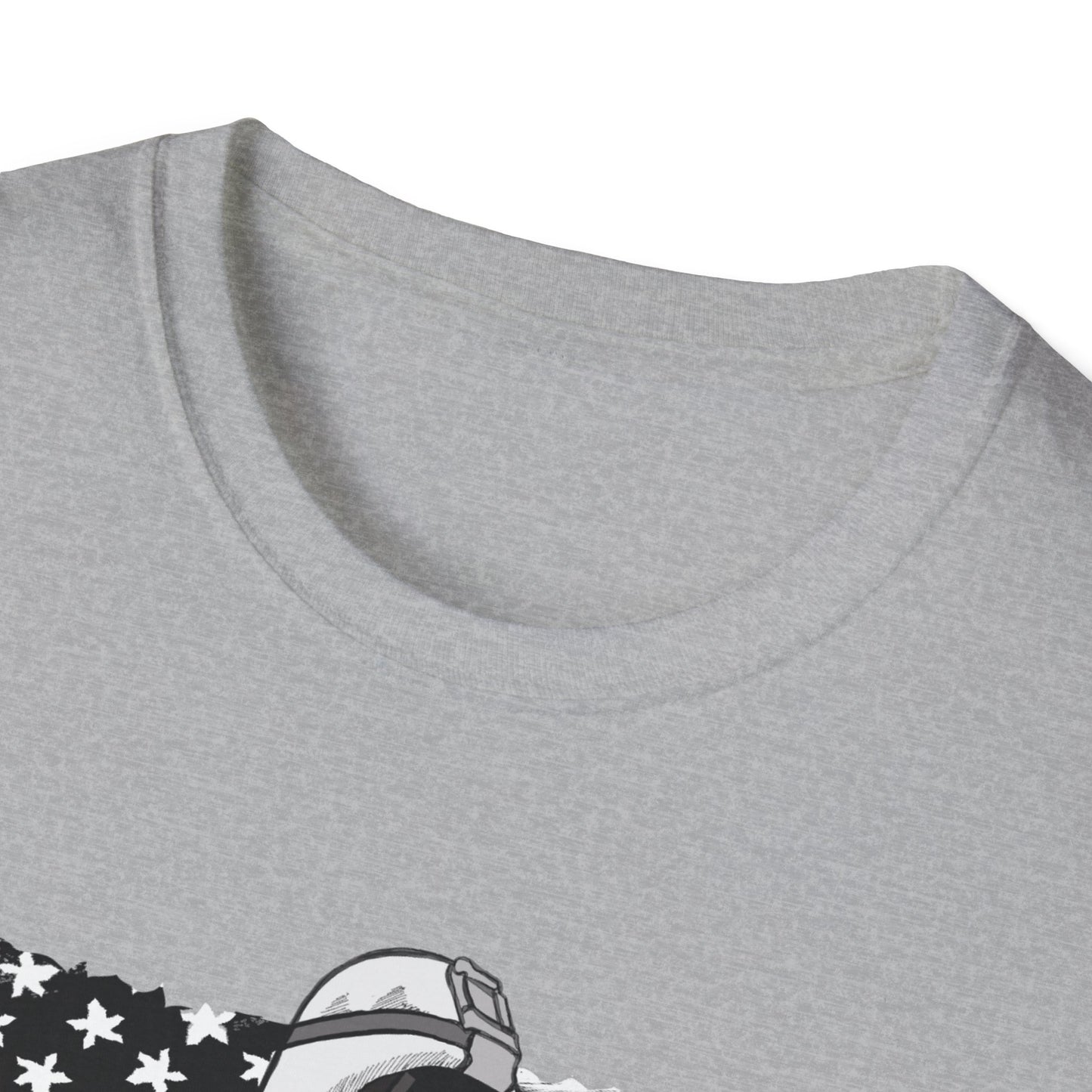 Freedom Is Not Free T-Shirt — Patriotic American Flag & Fallen Soldier Tribute