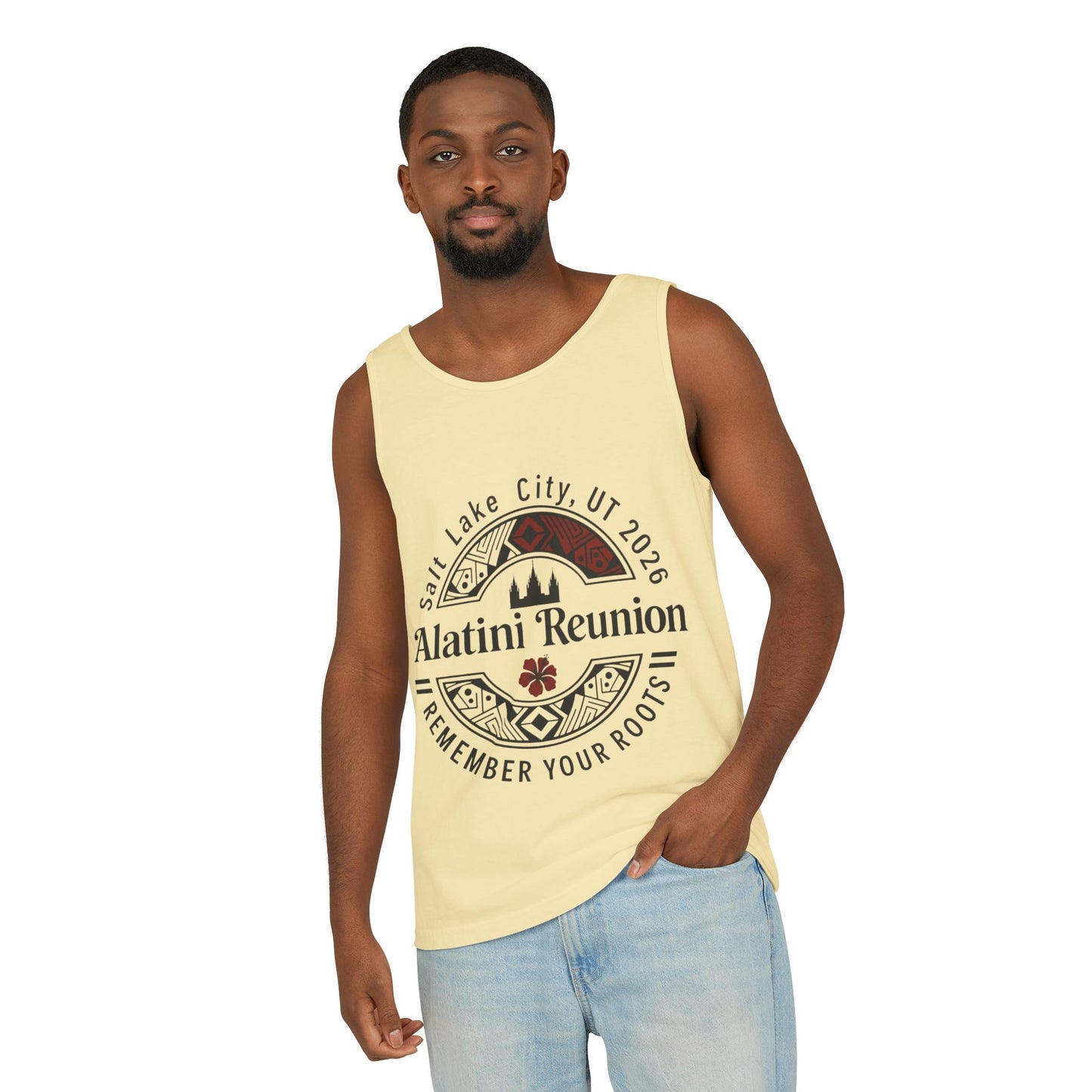 Alatini Reunion Tank Top — Salt Lake City 2026 "Remember Your Roots"
