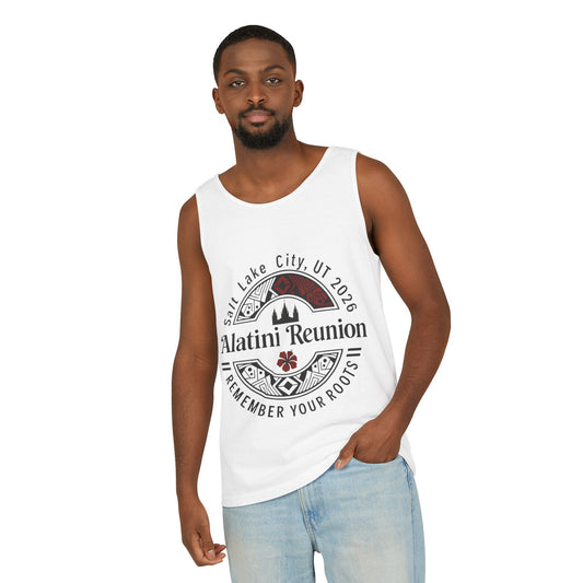 Alatini Reunion Tank Top — Salt Lake City 2026 "Remember Your Roots"