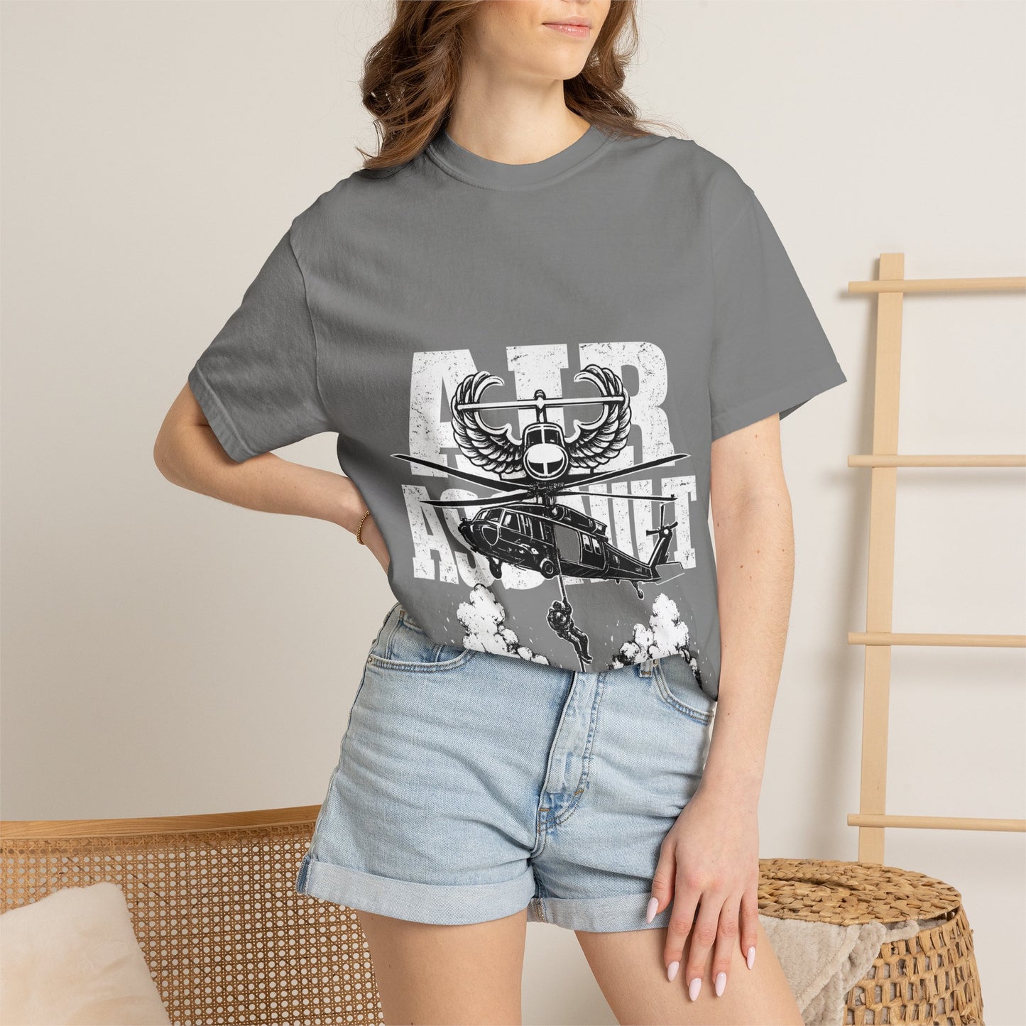 Air Assault Helicopter T-Shirt – Military Airborne Aviation Tee
