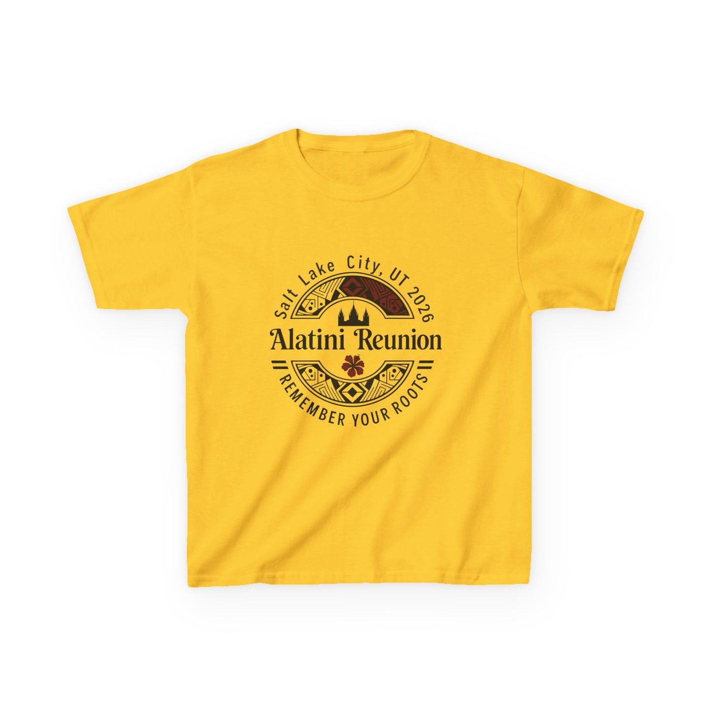 Kids Tee — 'Alatini Reunion: Remember Your Roots' Salt Lake City Family Reunion Shirt