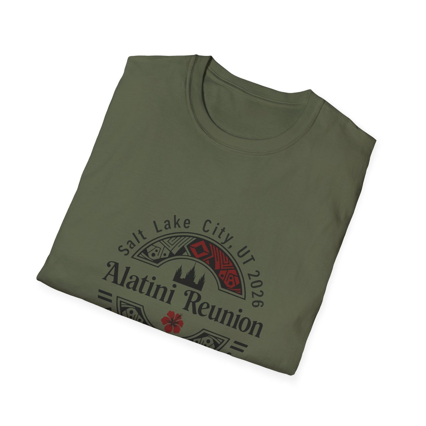SMALLER LOGO* Alatini Reunion T-Shirt — Salt Lake City 2026 "Remember Your Roots" Family Reunion Tee