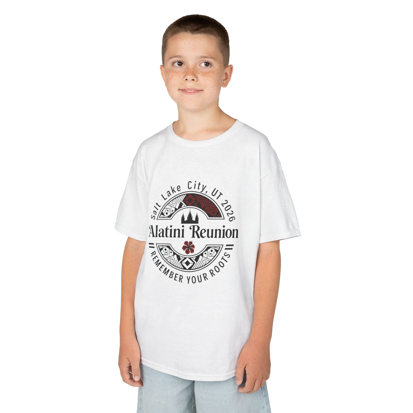 Kids Tee — 'Alatini Reunion: Remember Your Roots' Salt Lake City Family Reunion Shirt