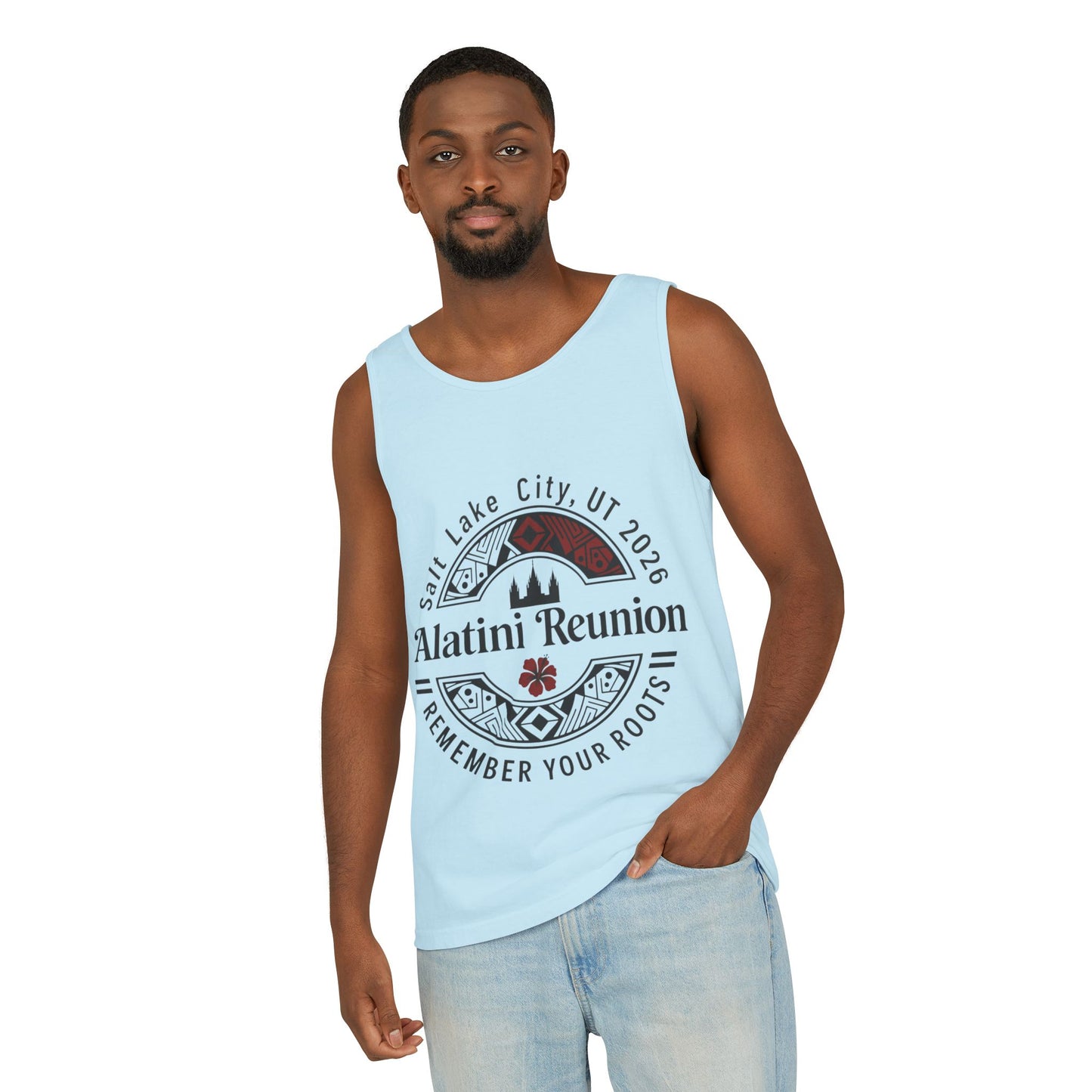 Alatini Reunion Tank Top — Salt Lake City 2026 "Remember Your Roots"