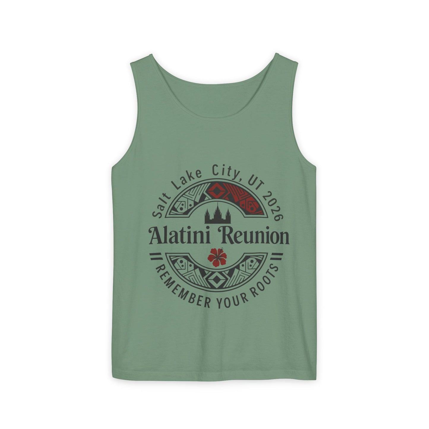Alatini Reunion Tank Top — Salt Lake City 2026 "Remember Your Roots"