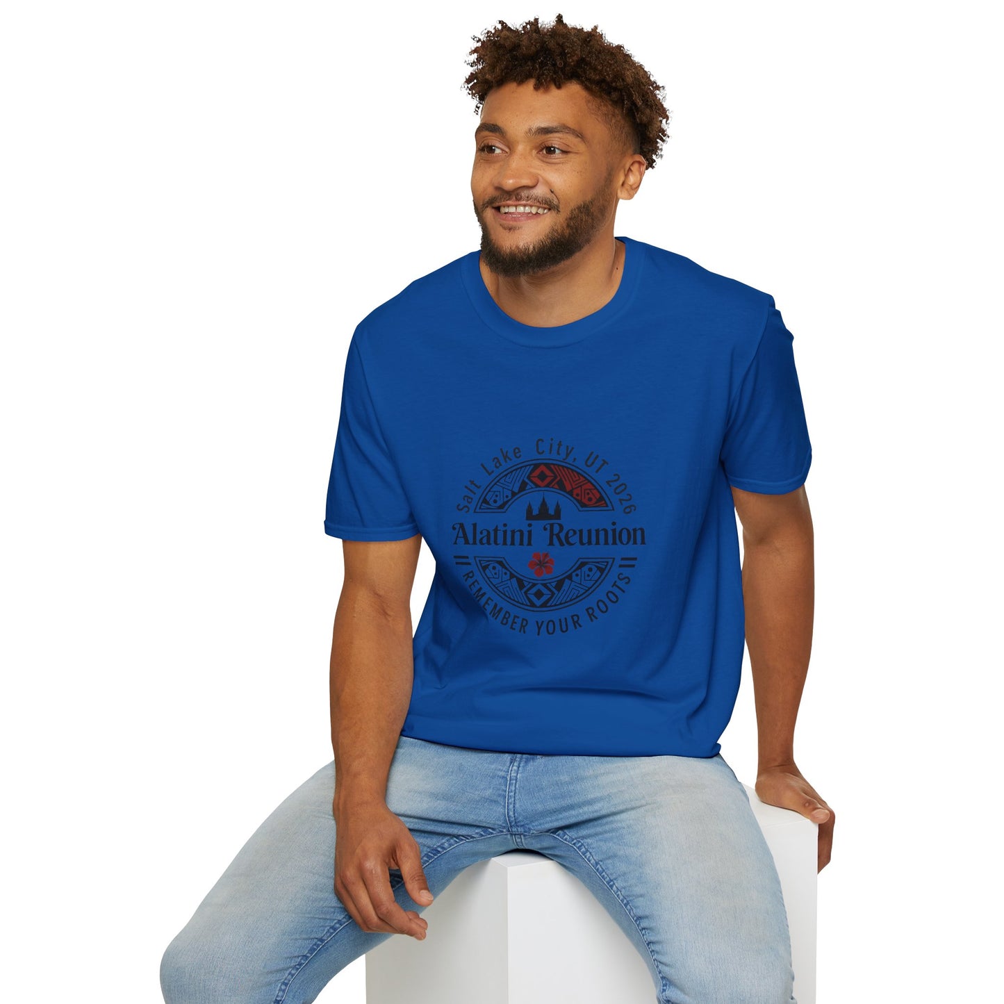 SMALLER LOGO* Alatini Reunion T-Shirt — Salt Lake City 2026 "Remember Your Roots" Family Reunion Tee