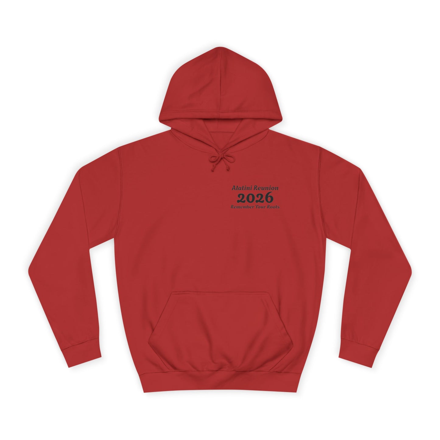 Backside Logo! College Hoodie – Alatini Reunion 2026 Salt Lake City Keepsake Hoodie
