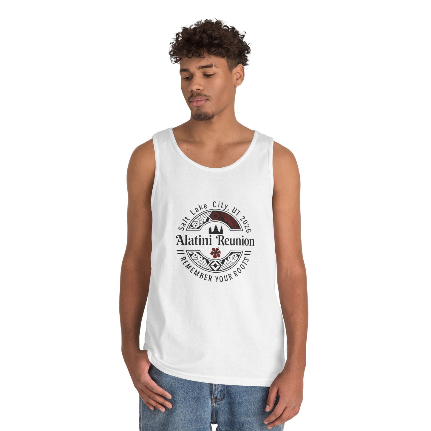 Welcome to the Gun Show Tank Top — 'Alatini Reunion' Salt Lake City 2026 Keepsake