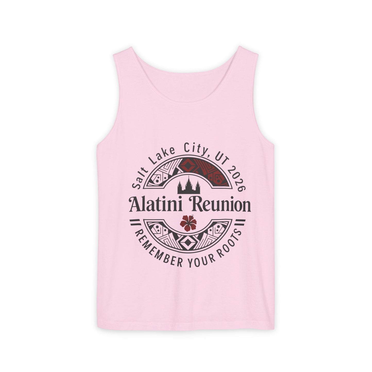 Alatini Reunion Tank Top — Salt Lake City 2026 "Remember Your Roots"