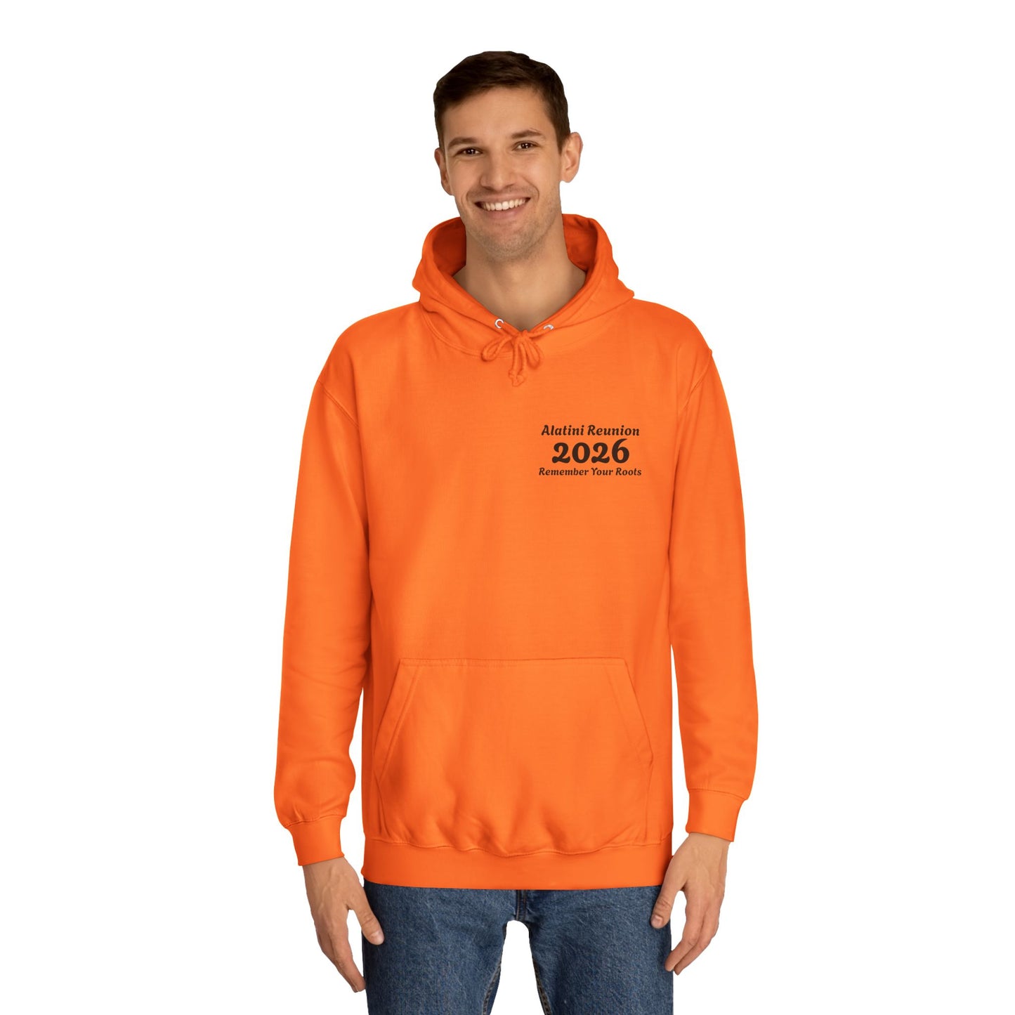 Backside Logo! College Hoodie – Alatini Reunion 2026 Salt Lake City Keepsake Hoodie