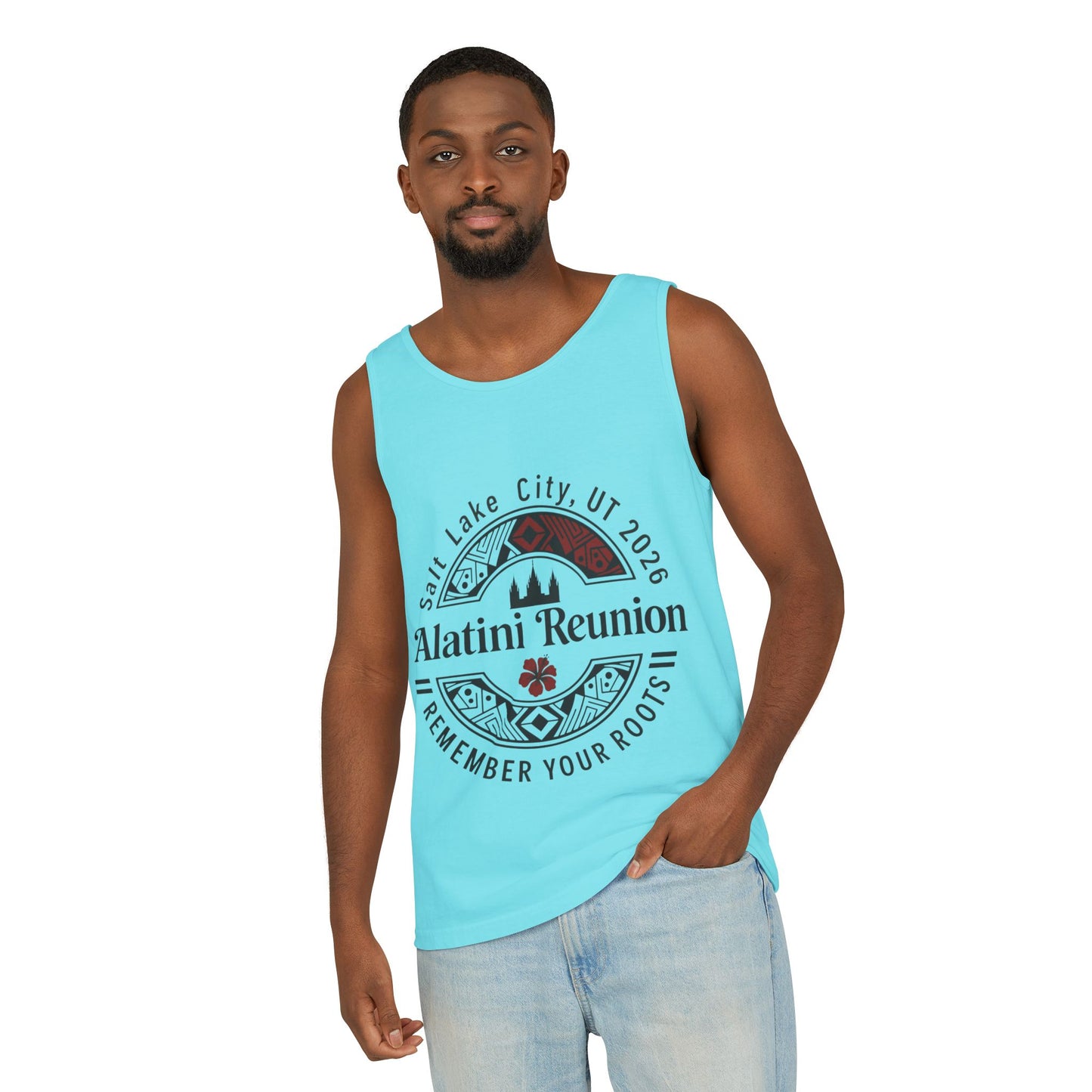 Alatini Reunion Tank Top — Salt Lake City 2026 "Remember Your Roots"