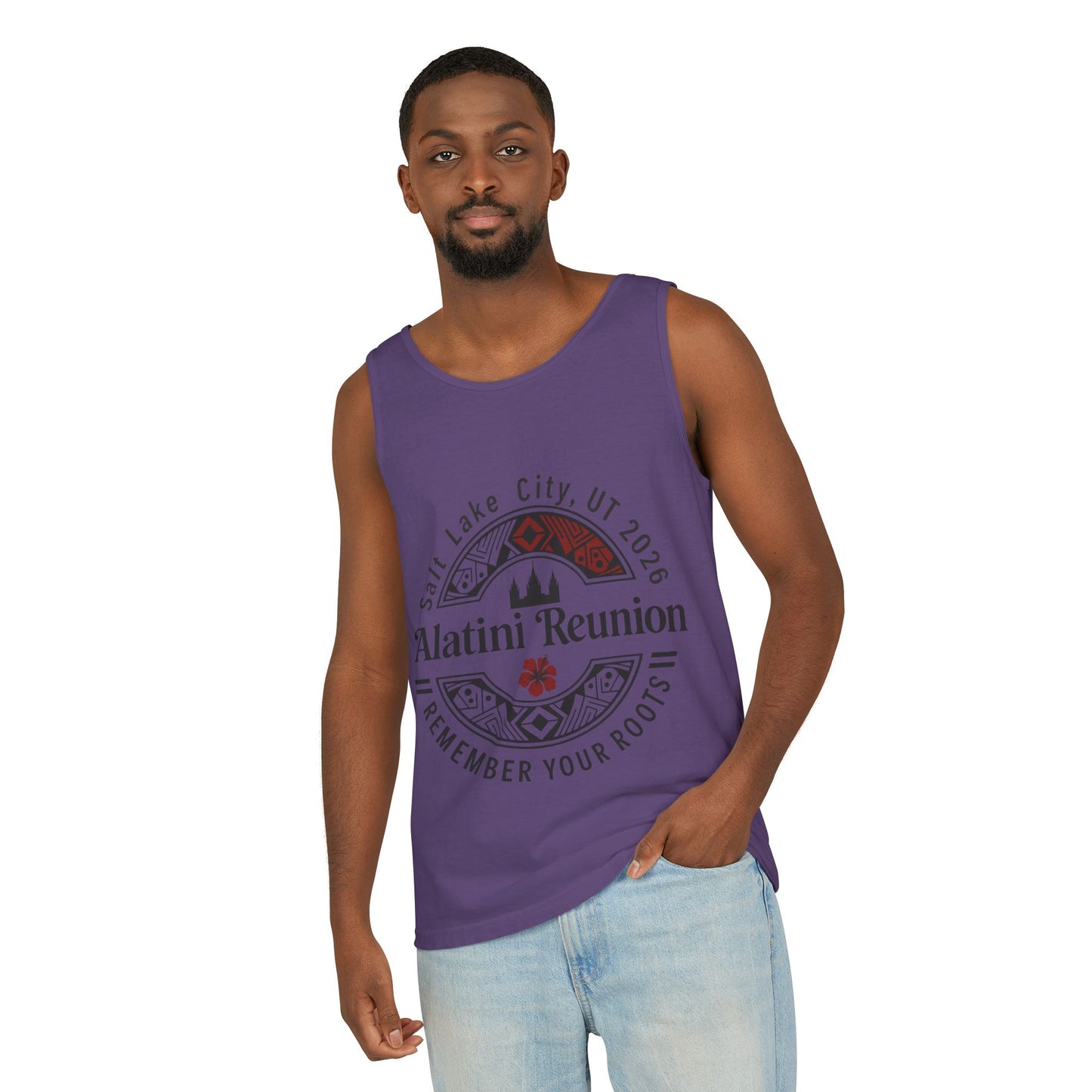 Alatini Reunion Tank Top — Salt Lake City 2026 "Remember Your Roots"