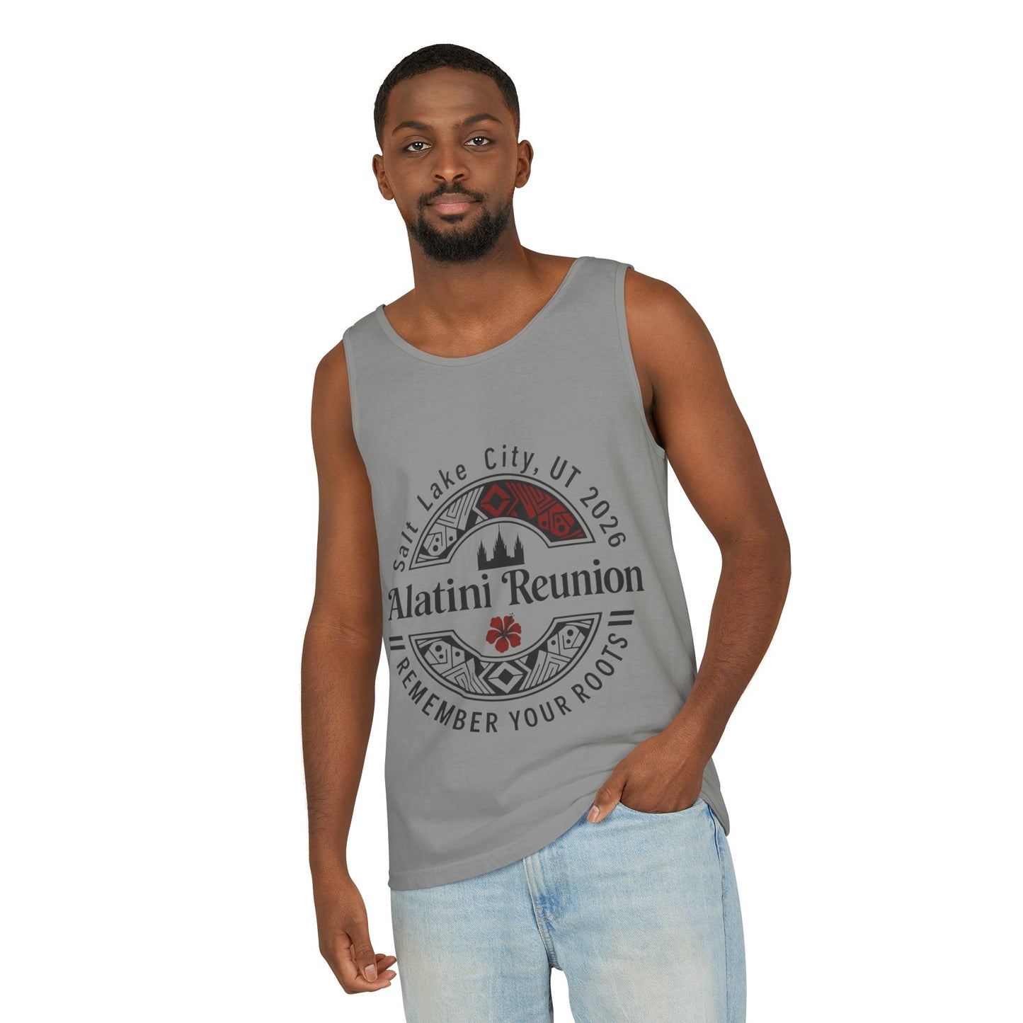 Alatini Reunion Tank Top — Salt Lake City 2026 "Remember Your Roots"