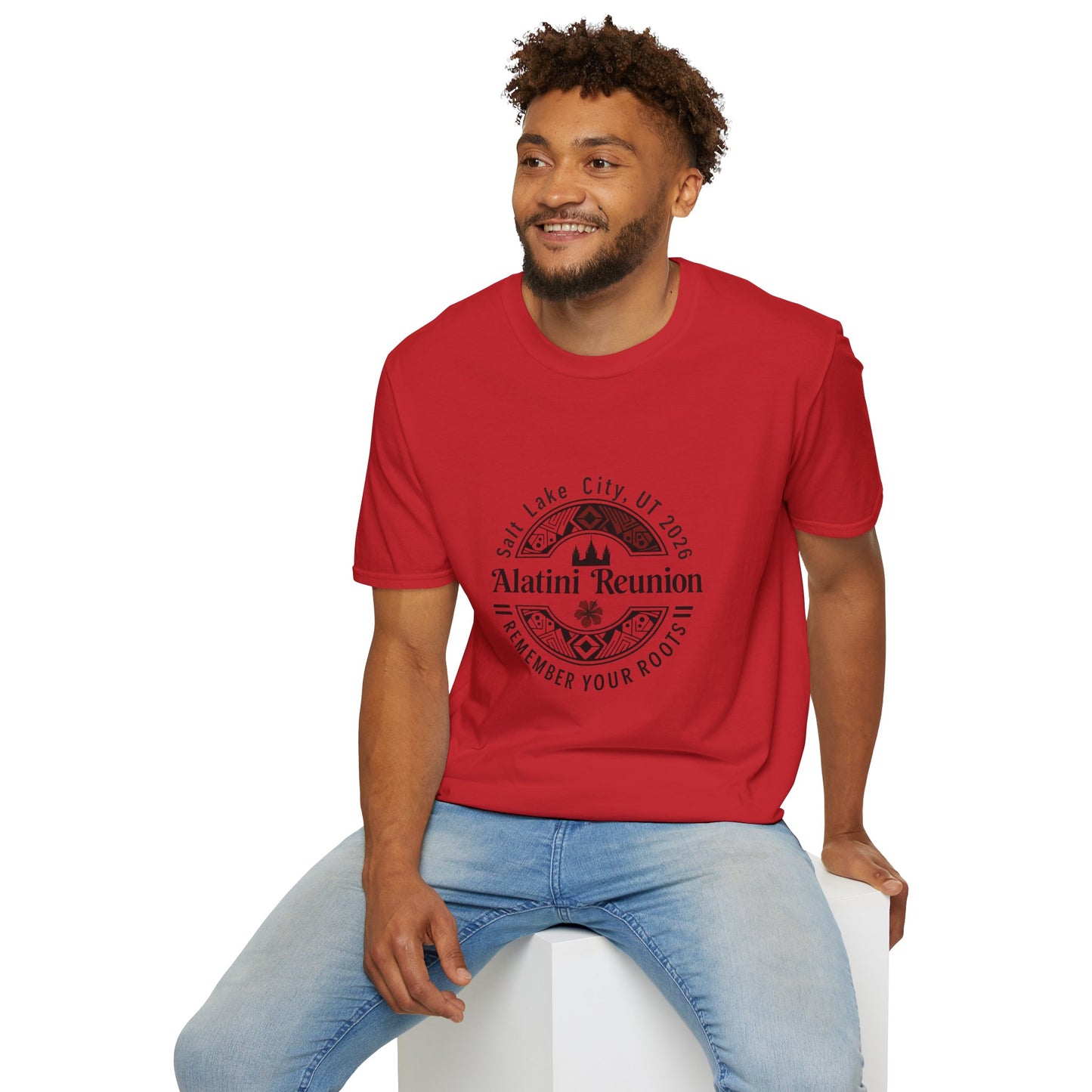 SMALLER LOGO* Alatini Reunion T-Shirt — Salt Lake City 2026 "Remember Your Roots" Family Reunion Tee