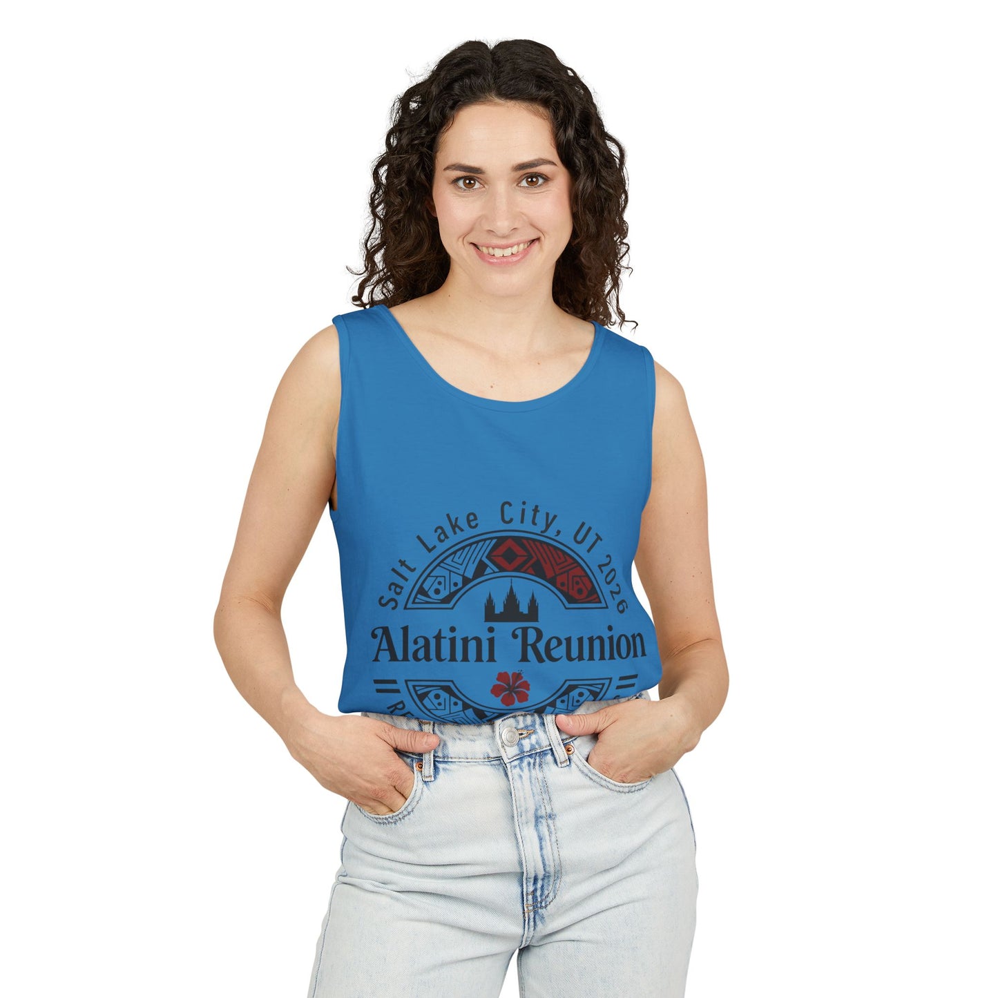 Alatini Reunion Tank Top — Salt Lake City 2026 "Remember Your Roots"