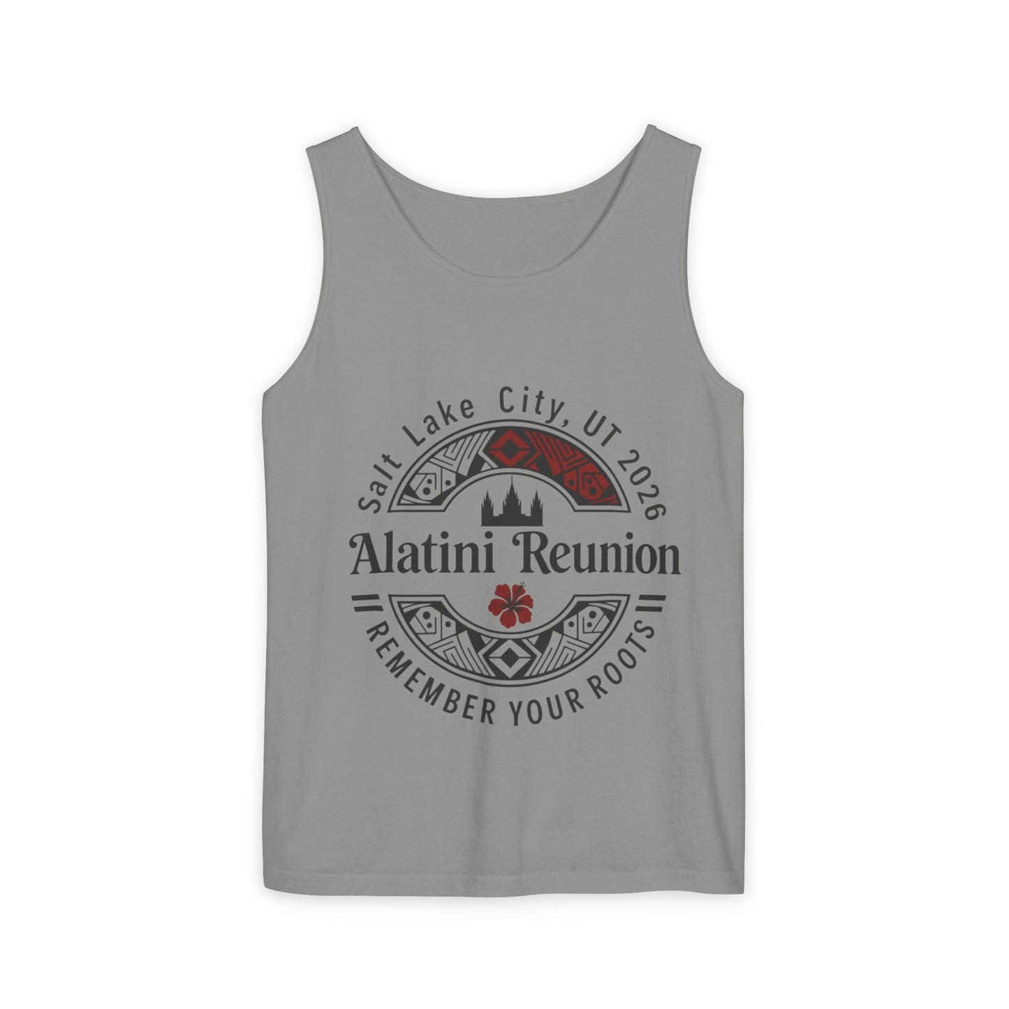Alatini Reunion Tank Top — Salt Lake City 2026 "Remember Your Roots"