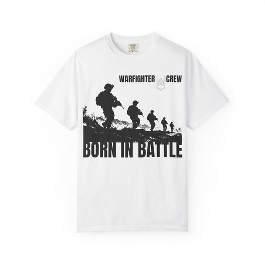 Born in Battle Military - Warfighter Crew T-Shirt