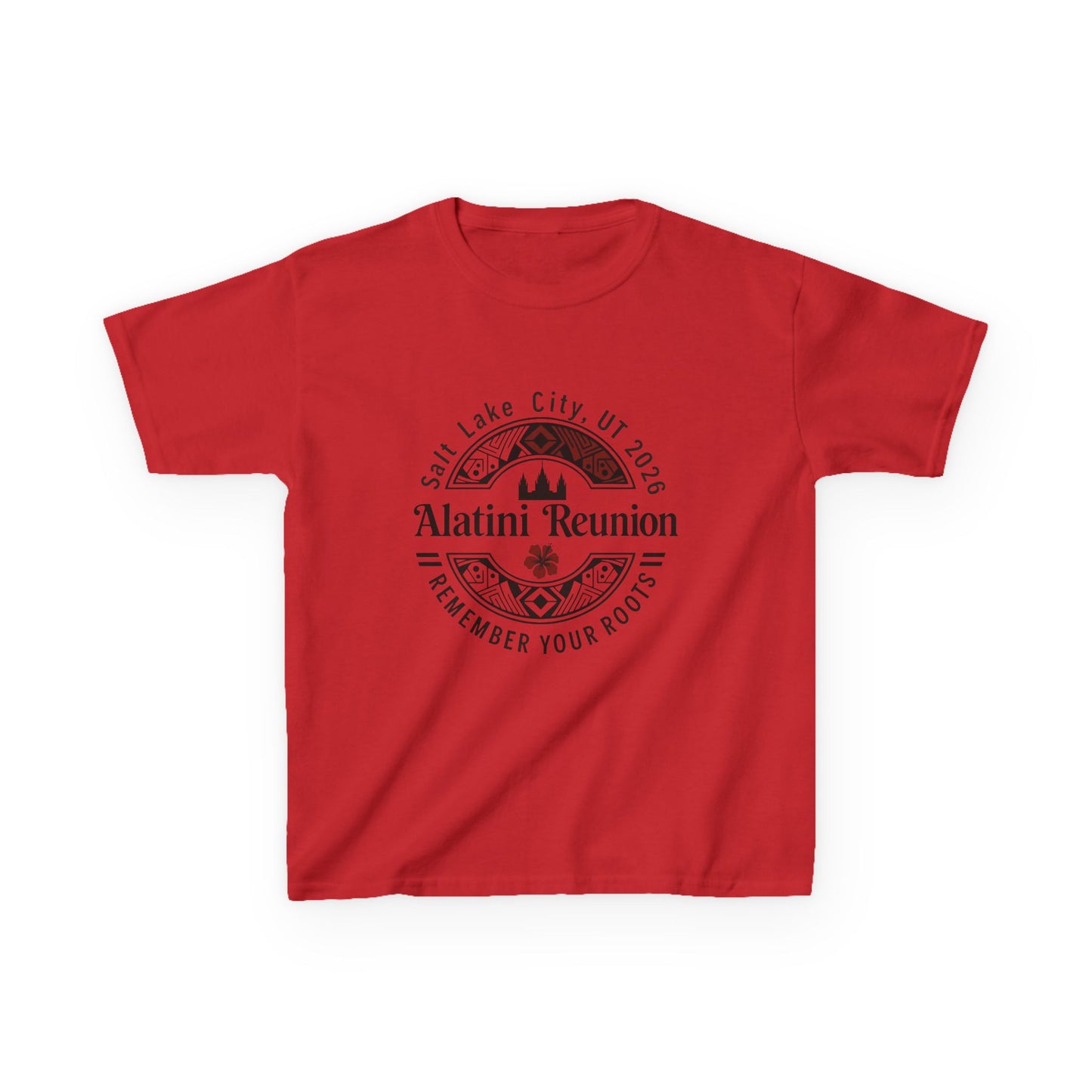 Kids Tee — 'Alatini Reunion: Remember Your Roots' Salt Lake City Family Reunion Shirt