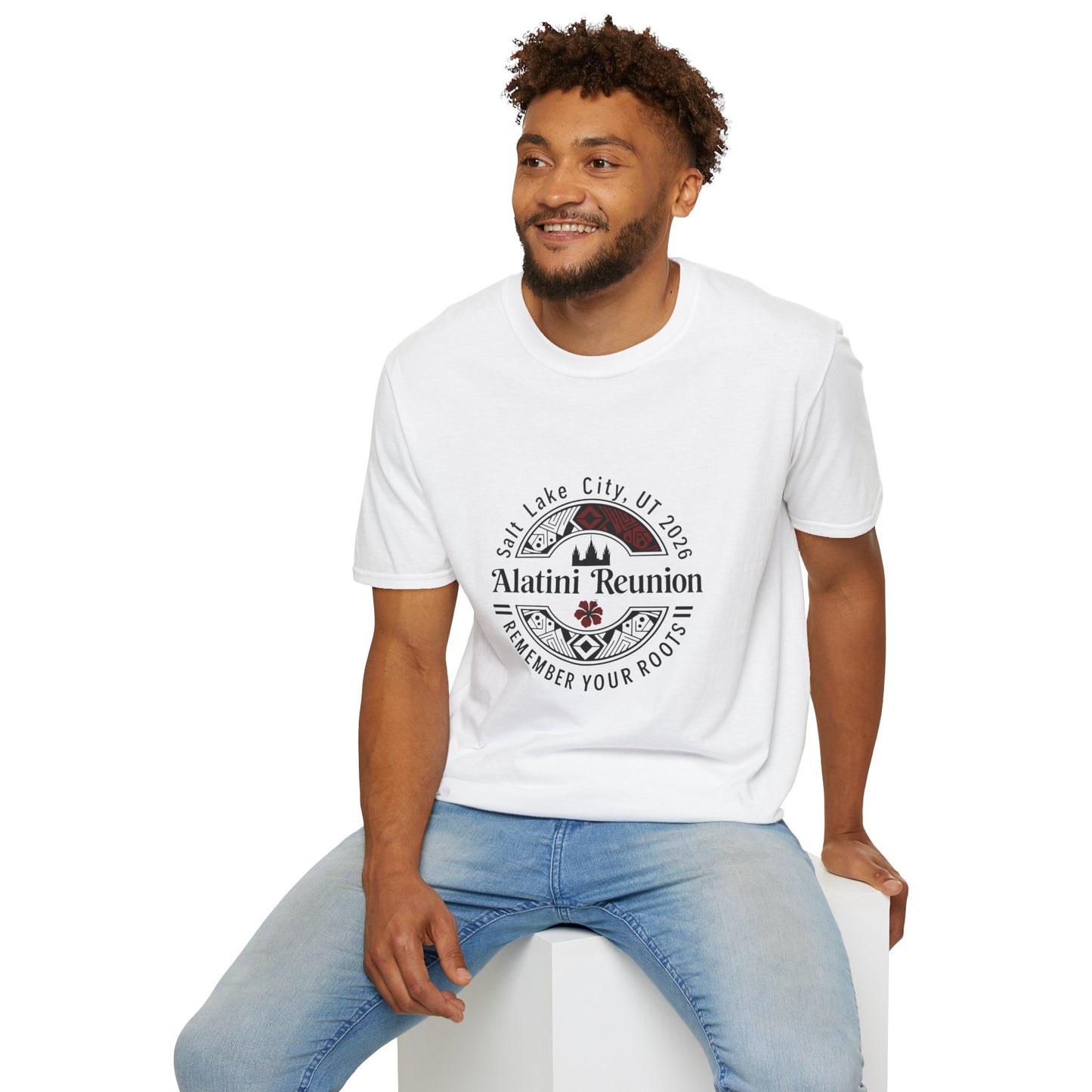 SMALLER LOGO* Alatini Reunion T-Shirt — Salt Lake City 2026 "Remember Your Roots" Family Reunion Tee