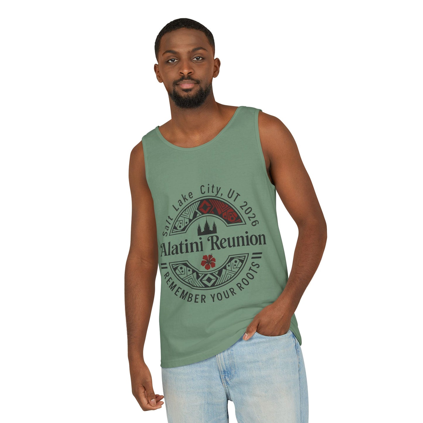Alatini Reunion Tank Top — Salt Lake City 2026 "Remember Your Roots"
