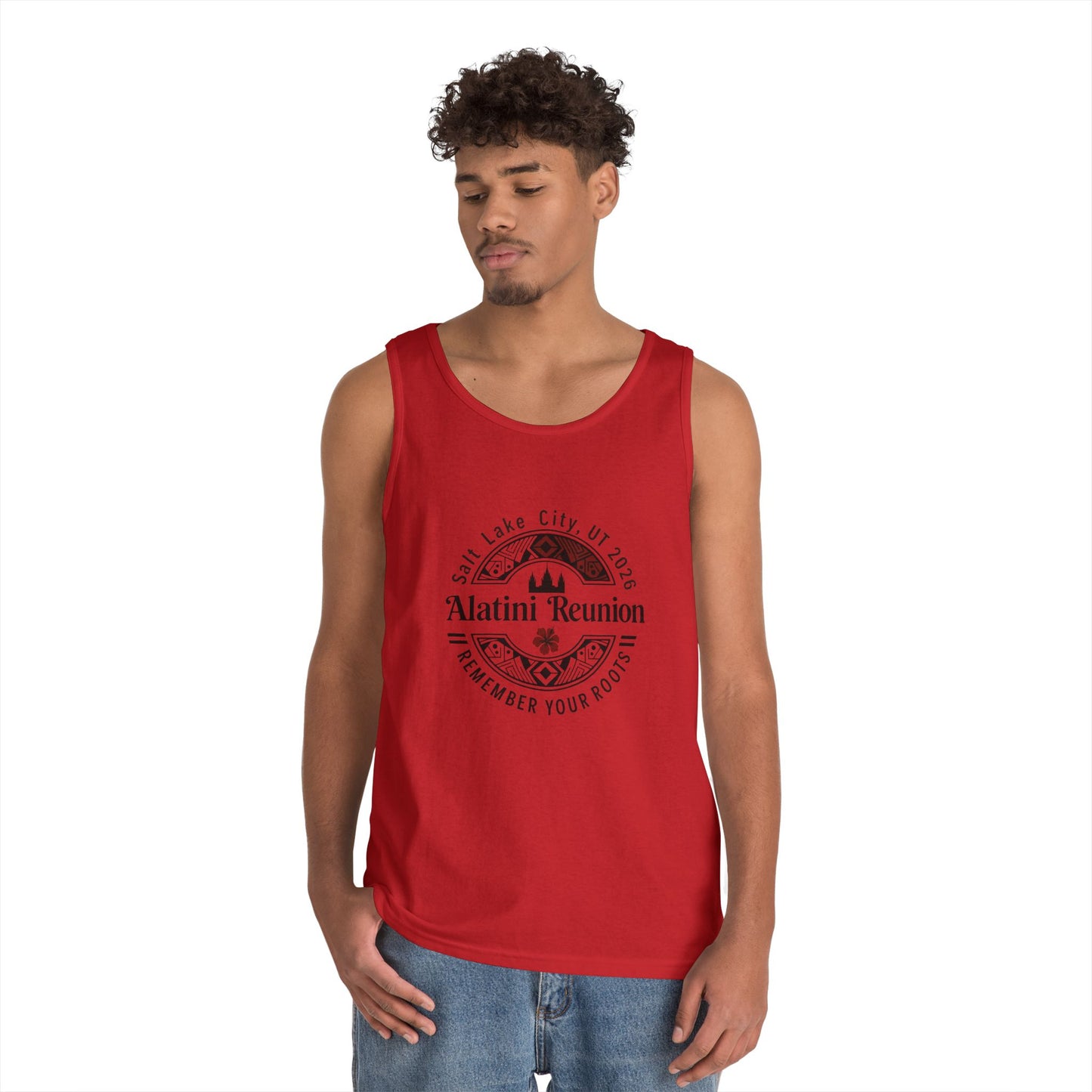 Welcome to the Gun Show Tank Top — 'Alatini Reunion' Salt Lake City 2026 Keepsake