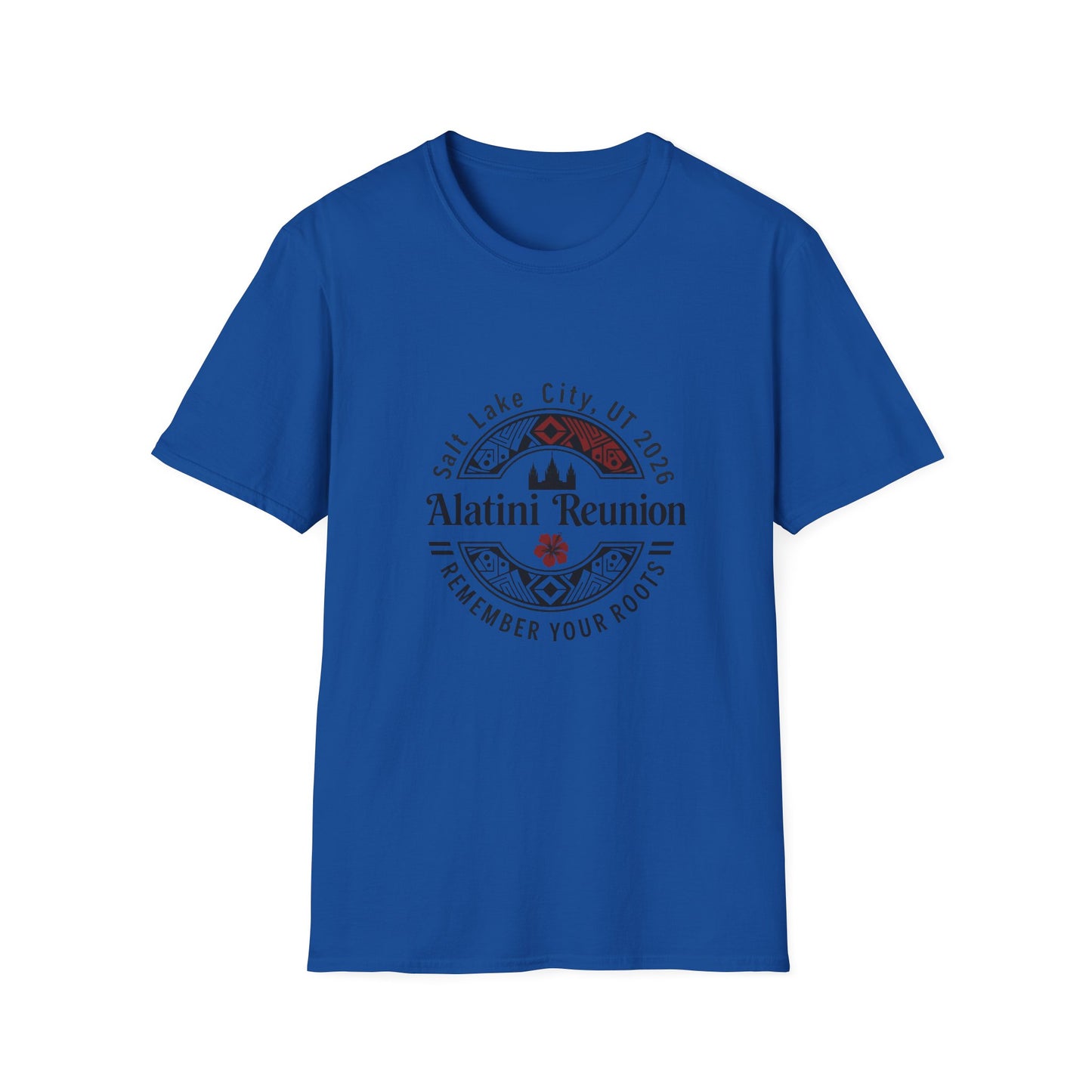 SMALLER LOGO* Alatini Reunion T-Shirt — Salt Lake City 2026 "Remember Your Roots" Family Reunion Tee
