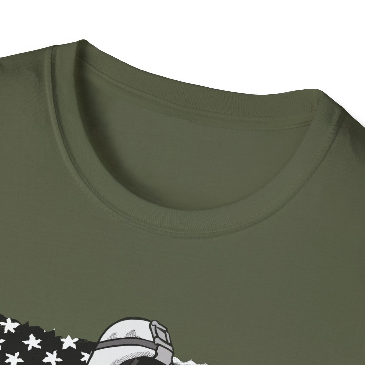Freedom Is Not Free T-Shirt — Patriotic American Flag & Fallen Soldier Tribute
