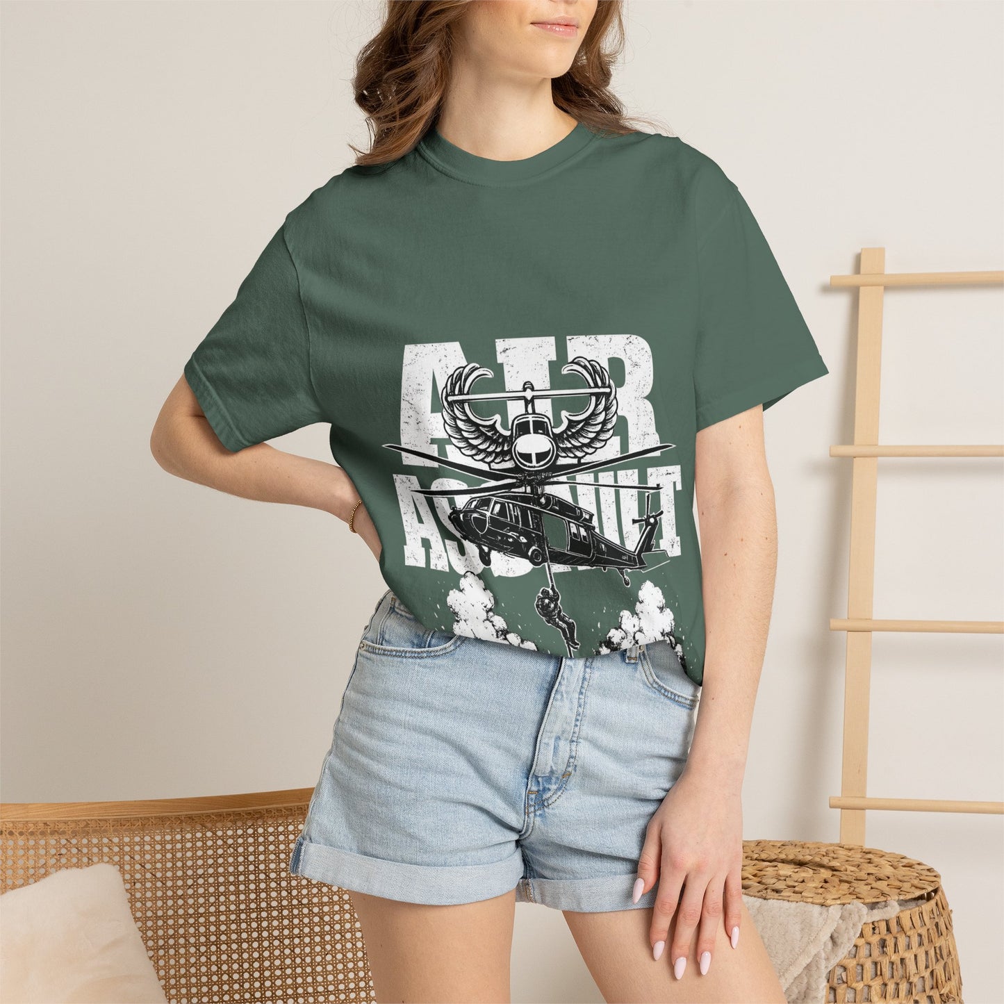 Air Assault Helicopter T-Shirt – Military Airborne Aviation Tee