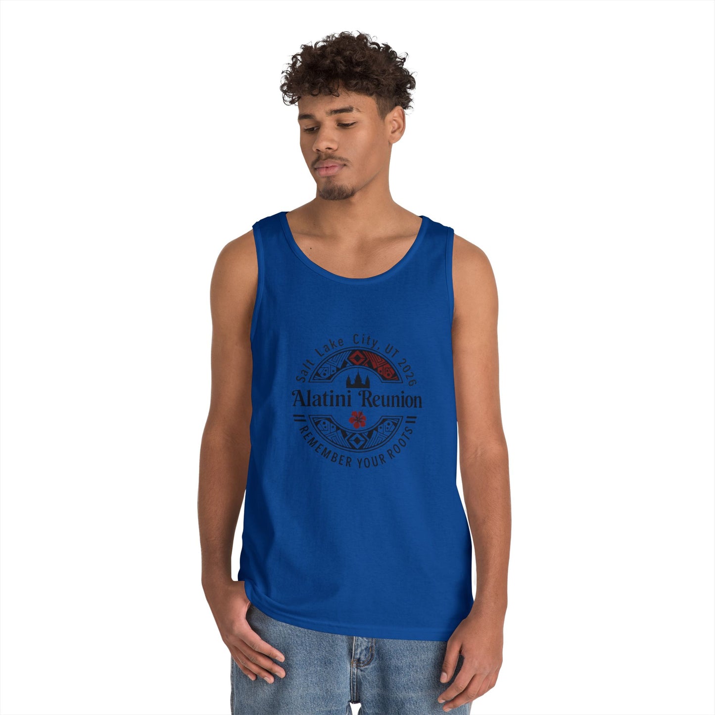 Welcome to the Gun Show Tank Top — 'Alatini Reunion' Salt Lake City 2026 Keepsake