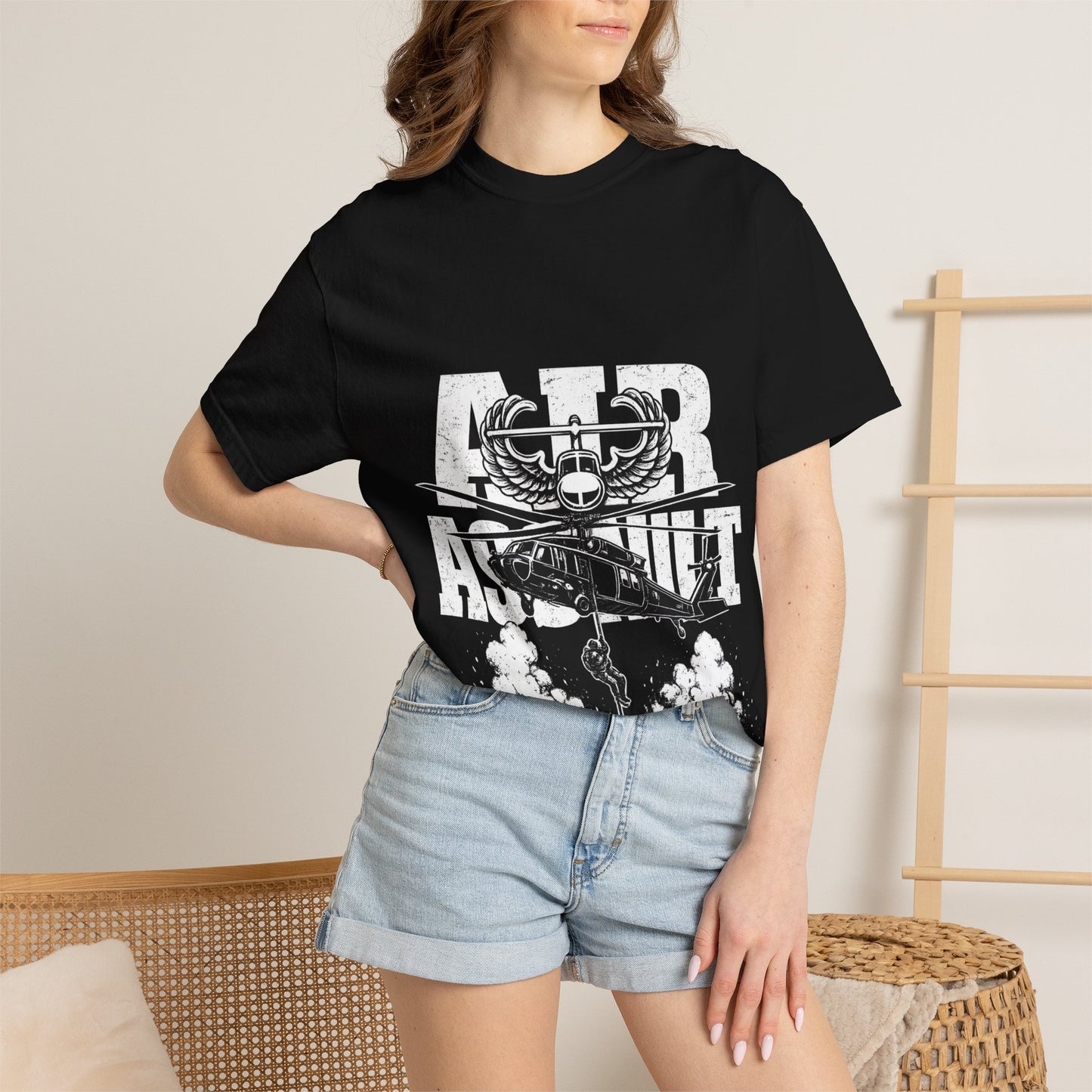 Air Assault Helicopter T-Shirt – Military Airborne Aviation Tee