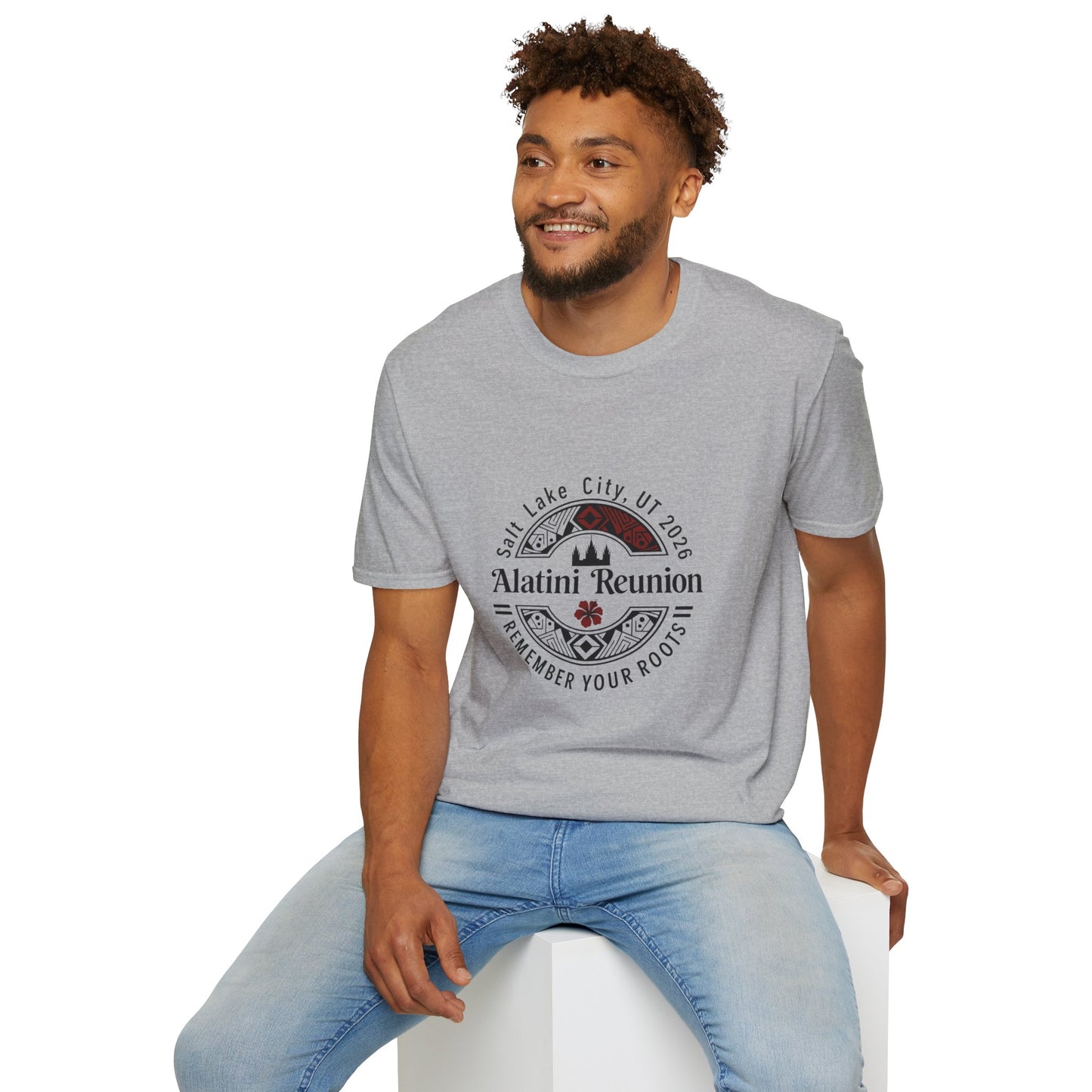 SMALLER LOGO* Alatini Reunion T-Shirt — Salt Lake City 2026 "Remember Your Roots" Family Reunion Tee