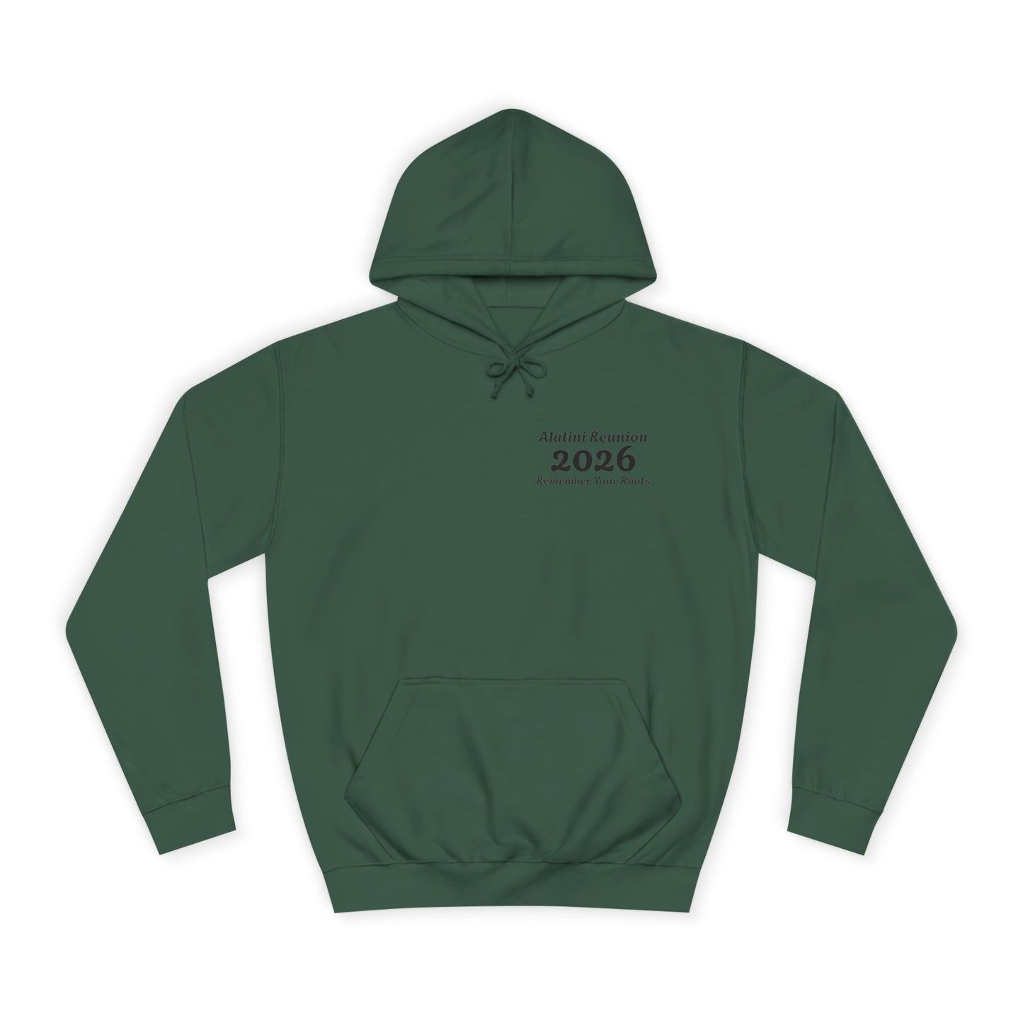 Backside Logo! College Hoodie – Alatini Reunion 2026 Salt Lake City Keepsake Hoodie