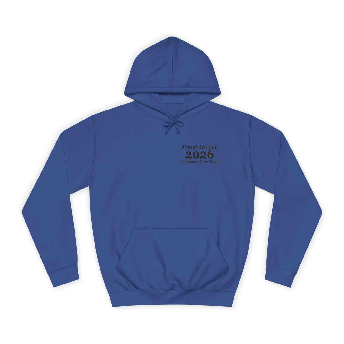 Backside Logo! College Hoodie – Alatini Reunion 2026 Salt Lake City Keepsake Hoodie