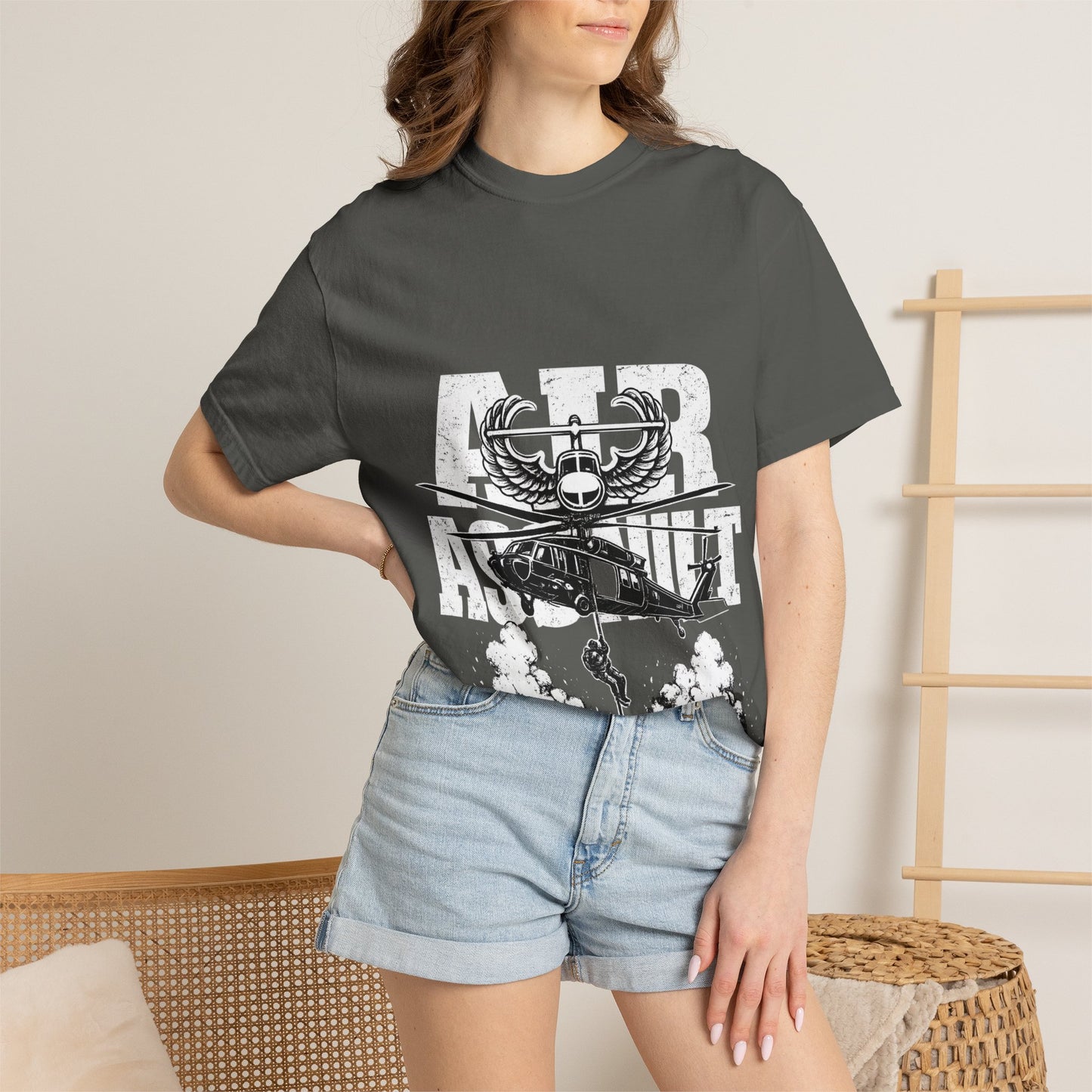 Air Assault Helicopter T-Shirt – Military Airborne Aviation Tee