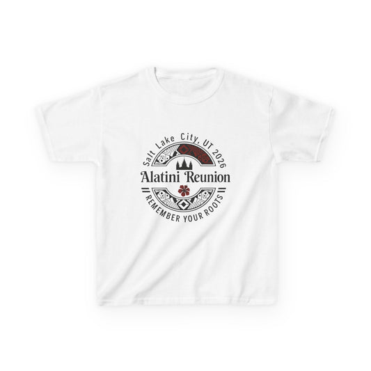 Kids Tee — 'Alatini Reunion: Remember Your Roots' Salt Lake City Family Reunion Shirt