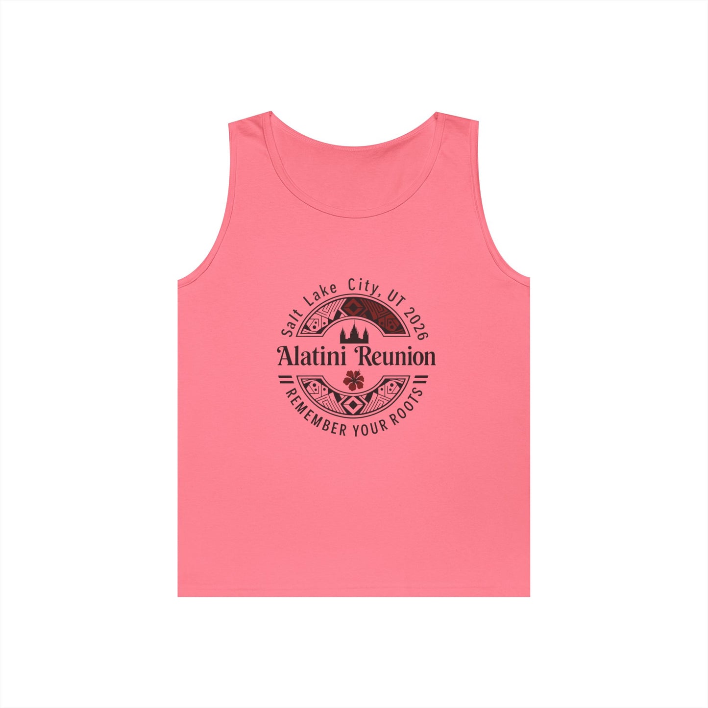 Welcome to the Gun Show Tank Top — 'Alatini Reunion' Salt Lake City 2026 Keepsake