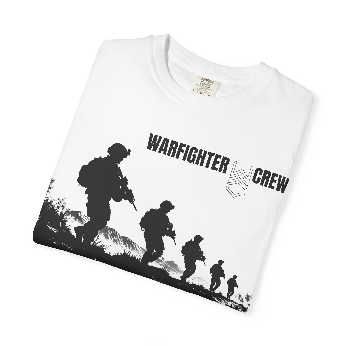 Born in Battle Military - Warfighter Crew T-Shirt
