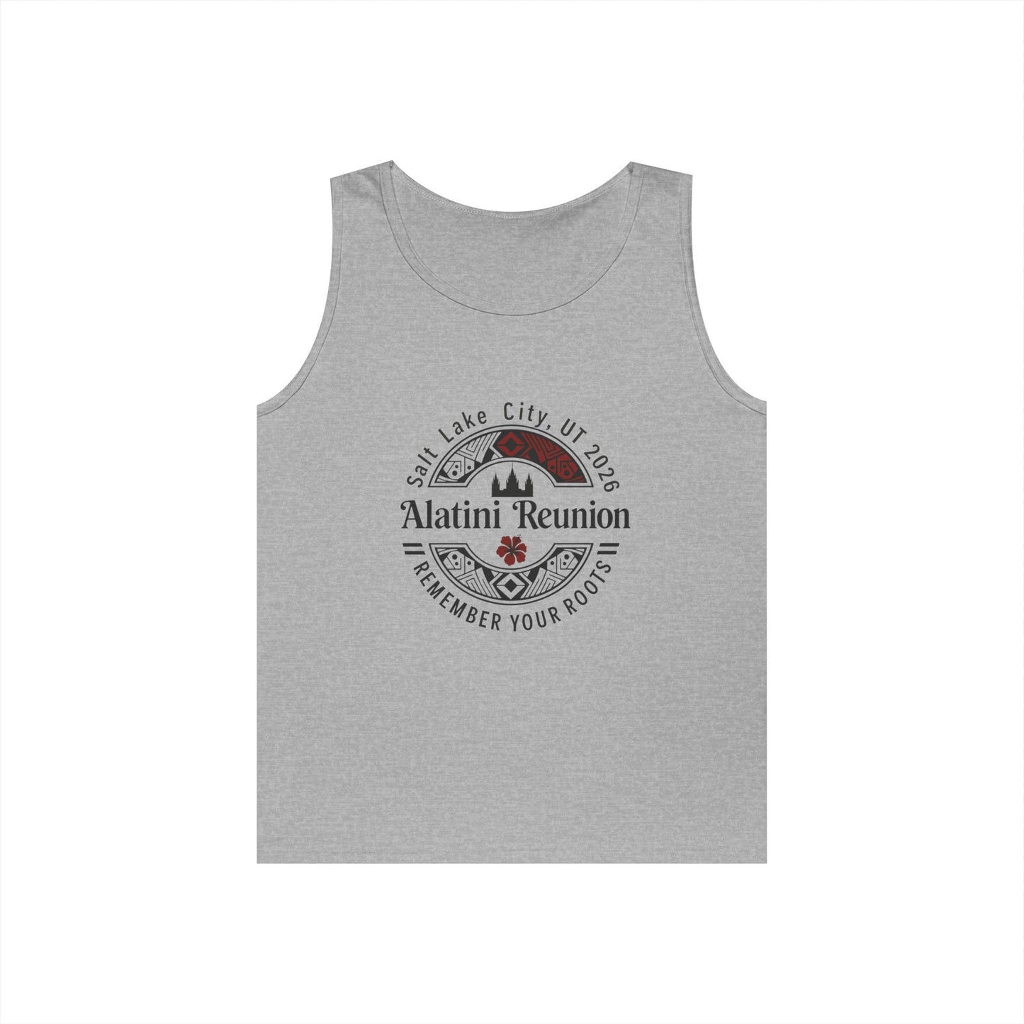 Welcome to the Gun Show Tank Top — 'Alatini Reunion' Salt Lake City 2026 Keepsake