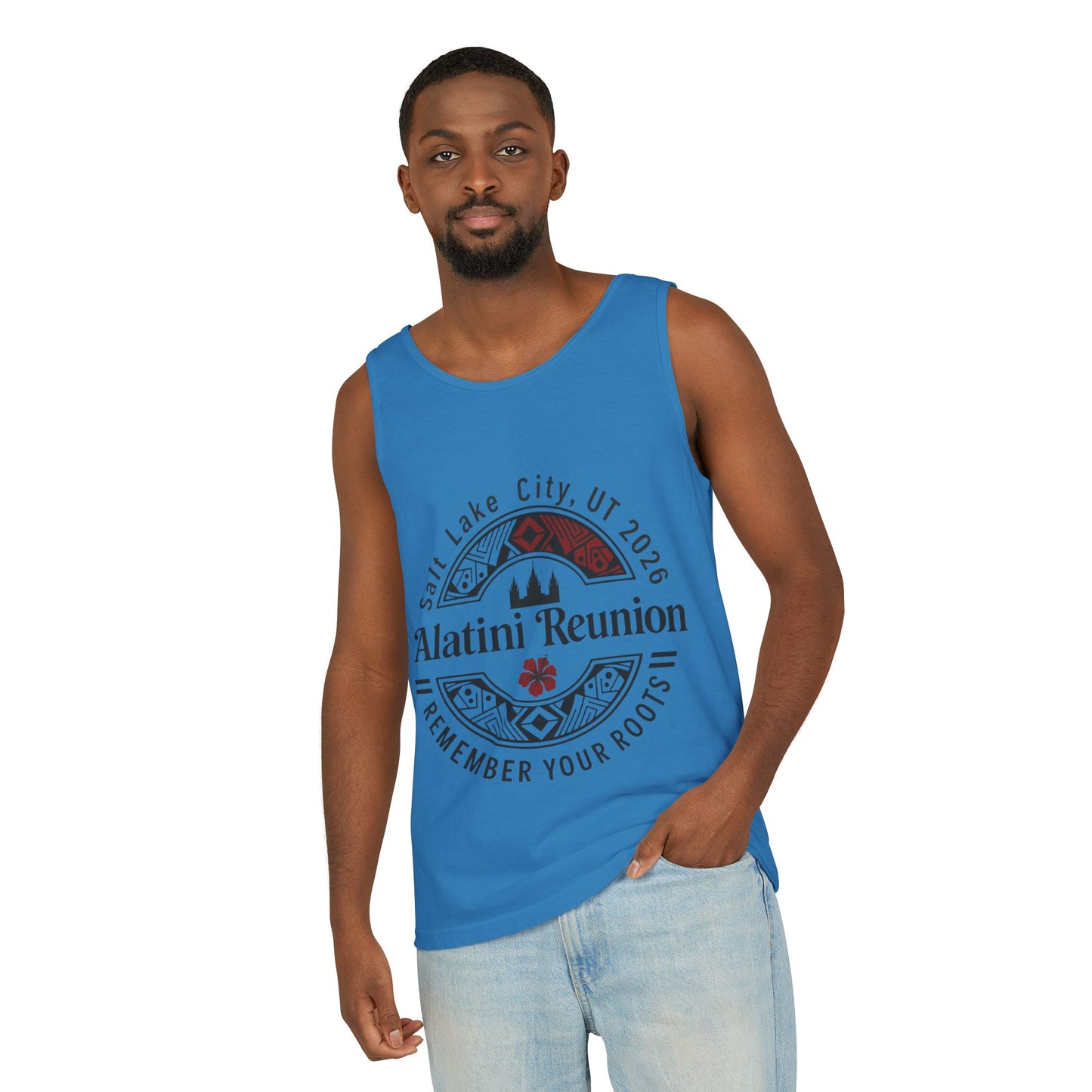 Alatini Reunion Tank Top — Salt Lake City 2026 "Remember Your Roots"